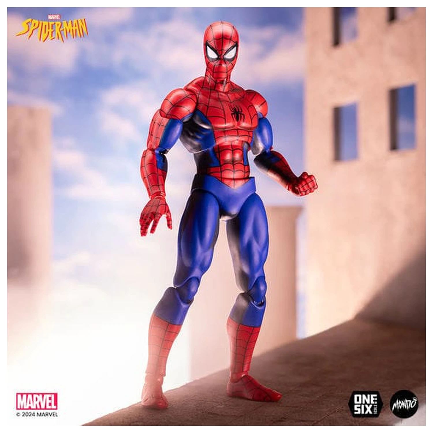 Spider-Man: The Animated Series akčná figúrka 1/6 Spider-Man 30 cm produktová fotografia