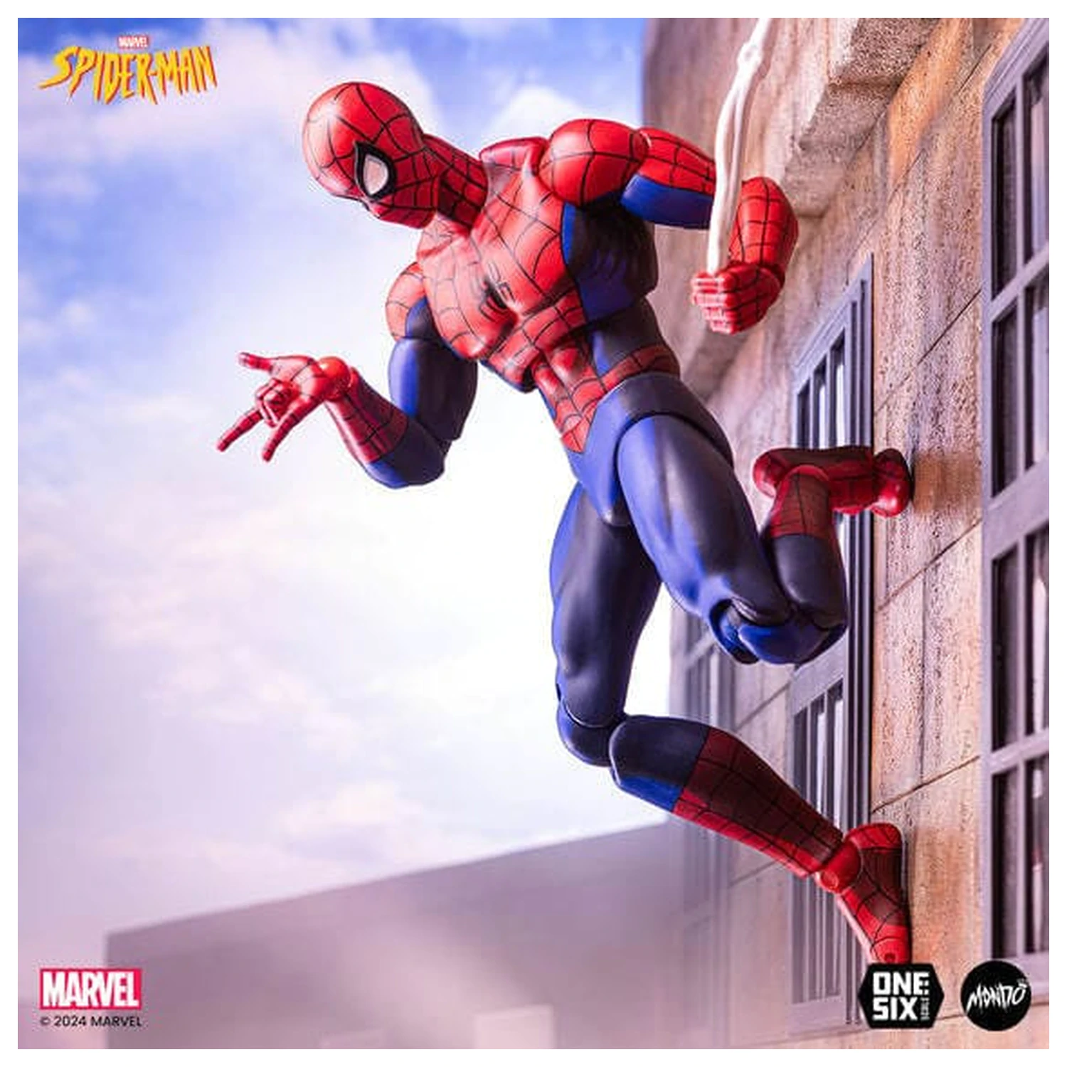 Spider-Man: The Animated Series akčná figúrka 1/6 Spider-Man 30 cm produktová fotografia