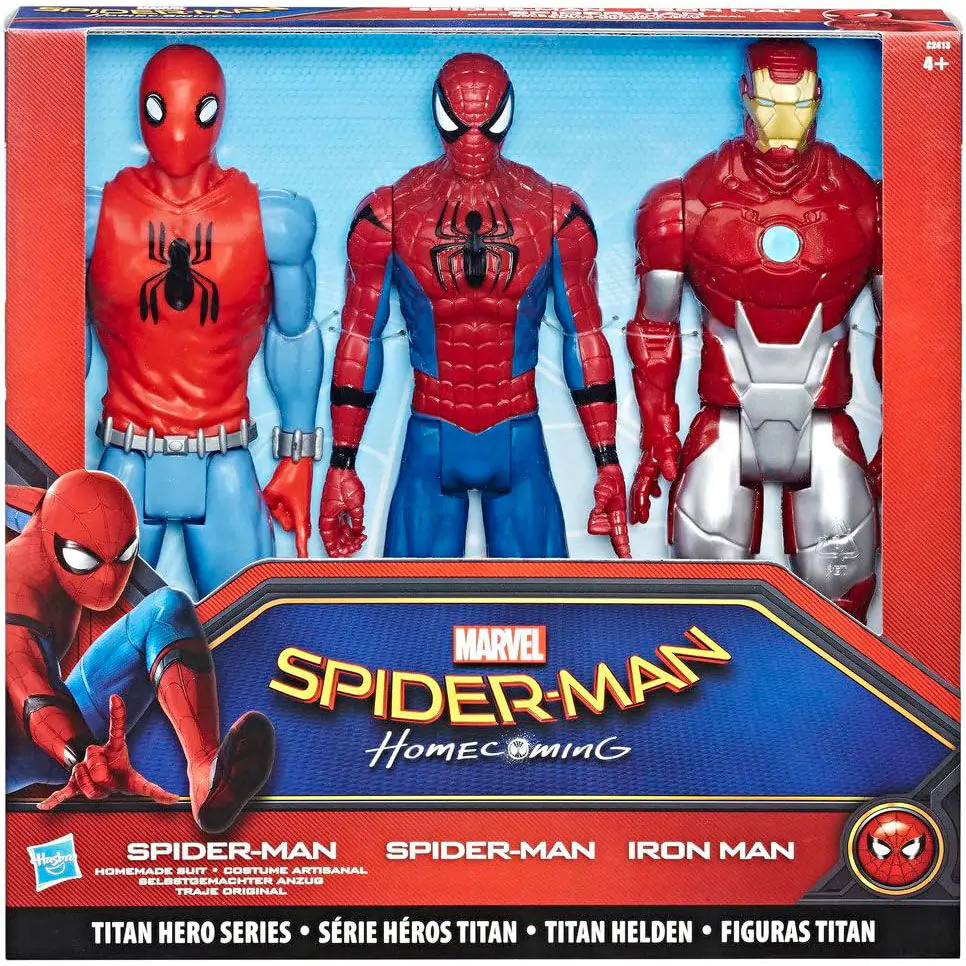 Marvel Spiderman Titan Hero Series blister 3 figúrky termékfotó