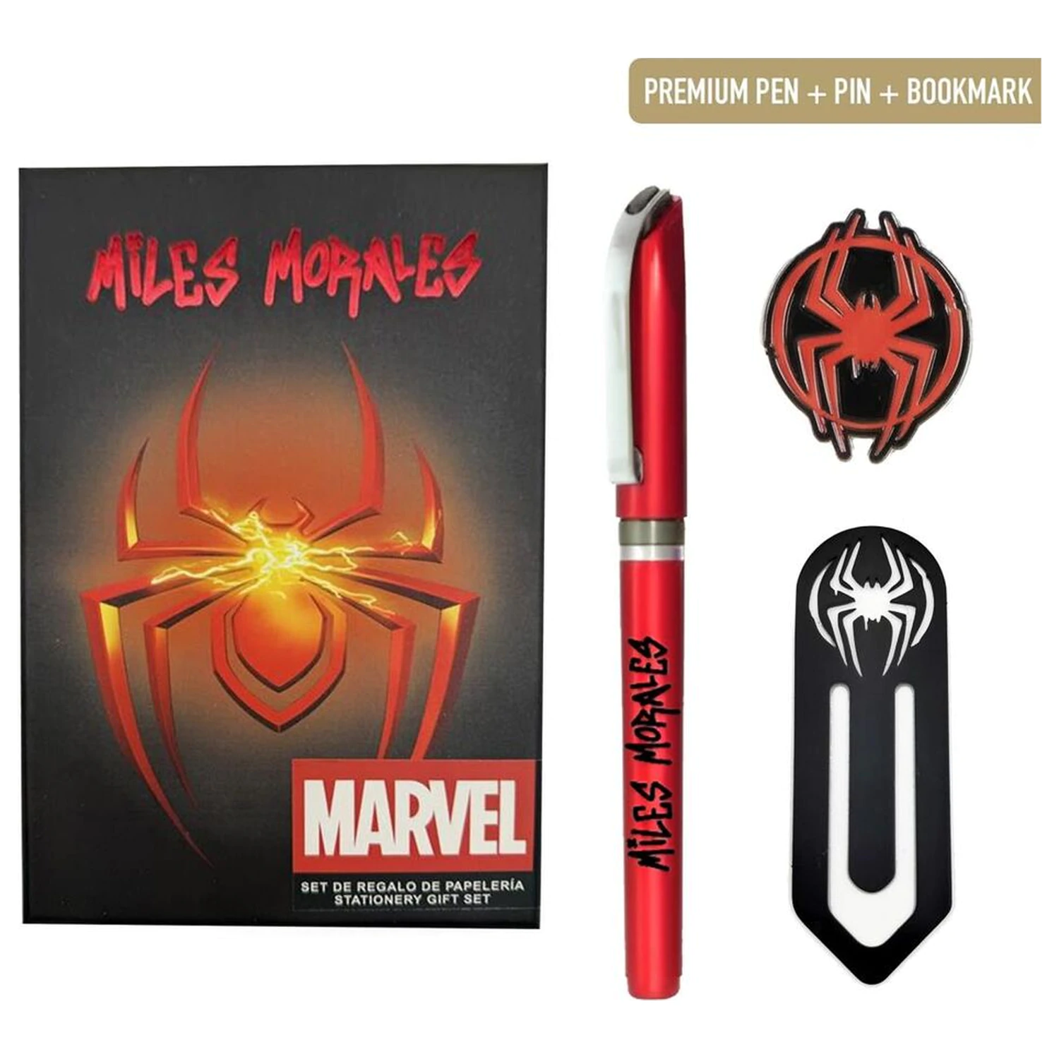Marvel Spiderman sada pier produktová fotografia