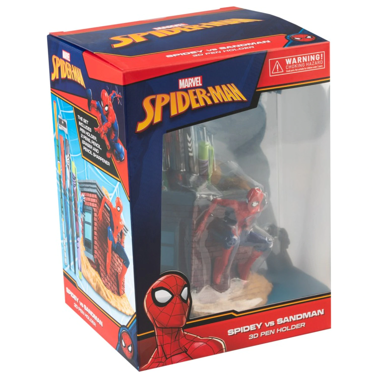 Marvel Spiderman Držiaky na ceruzky + ceruzky produktová fotografia