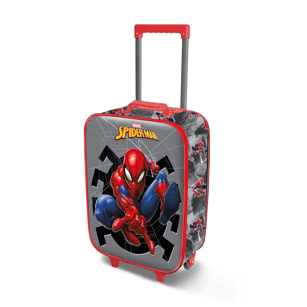 Marvel Spiderman Wall 3D kufor na kolieskach 52 cm produktová fotografia