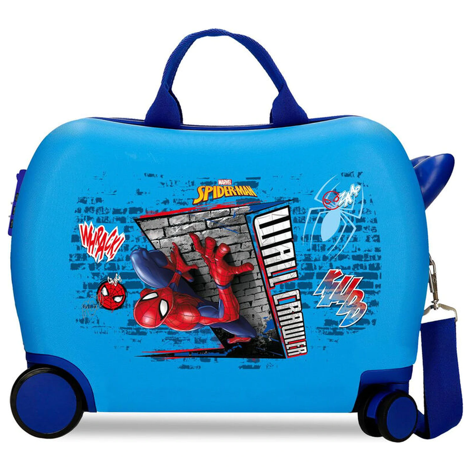 Marvel Spiderman Wall Crawler ABS cestovný kufor na kolieskach 50 cm produktová fotografia