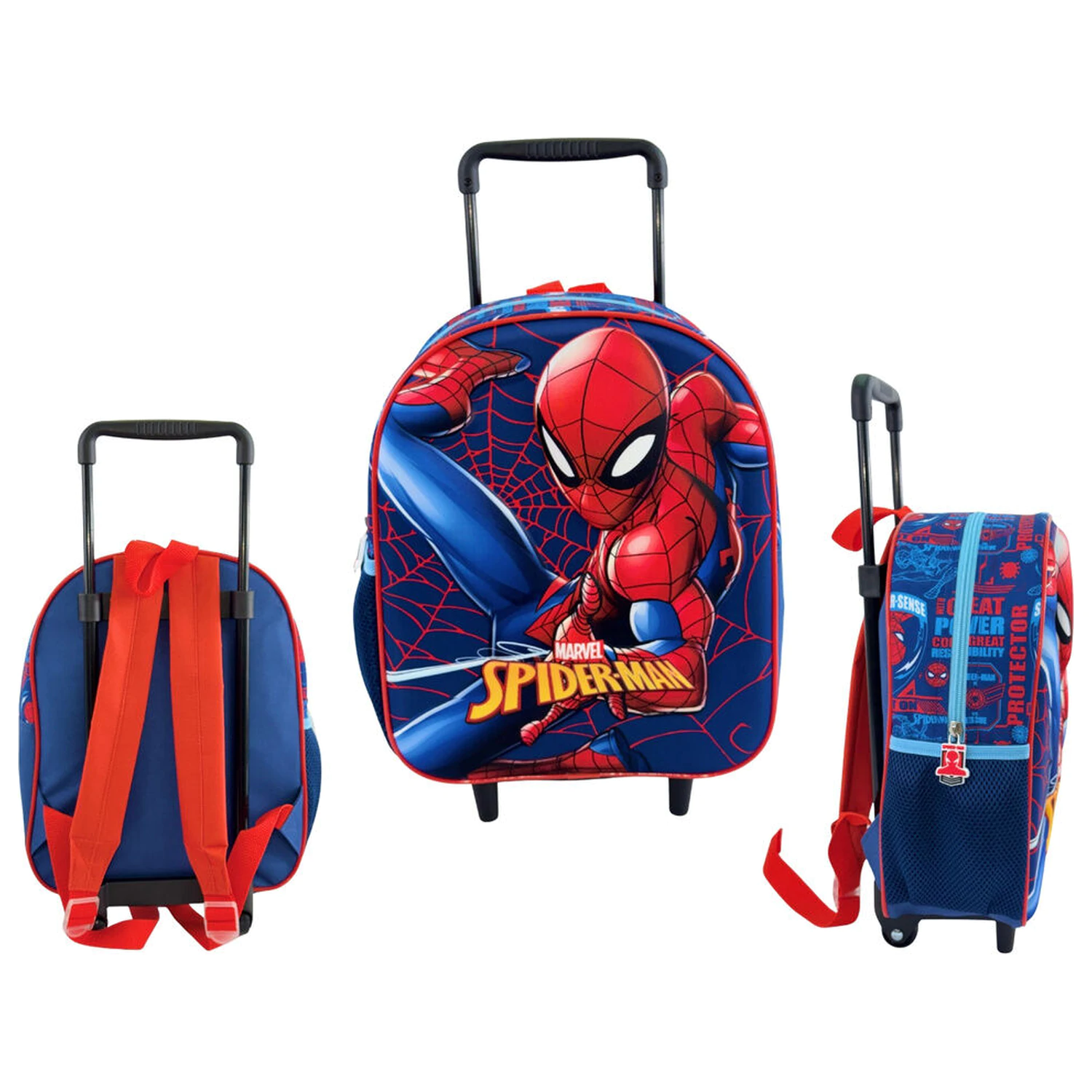 Marvel Spiderman Web 3D vozík 32cm produktová fotografia