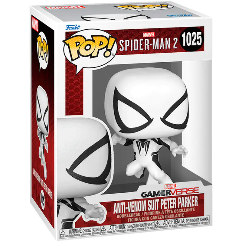 Spiderman 2 Funko POP! Games Vinylová figúrka Anti-Venom Peter 9 cm produktová fotografia