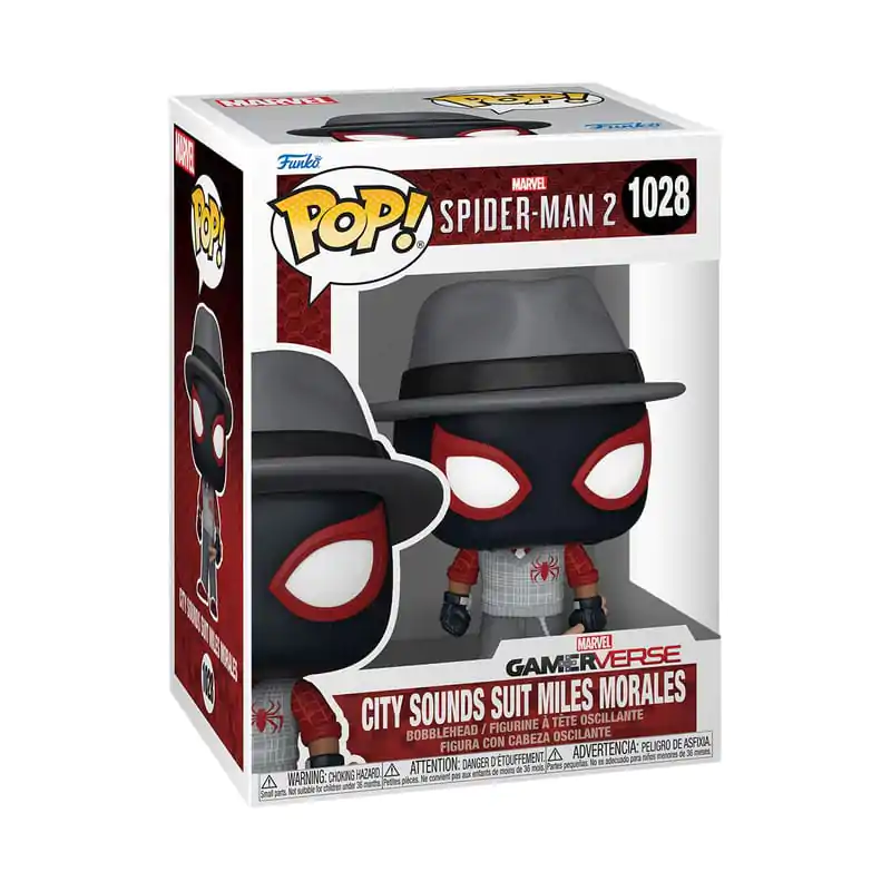 Spiderman 2 Funko POP! Games Vinyl Figúrka City Sounds Miles 9 cm termékfotó