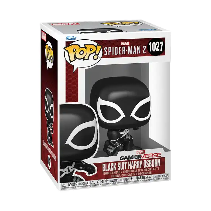 Spiderman 2 Funko POP! Games Vinyl FigurkaHarry Osborn (Black Suit) 9 cm termékfotó