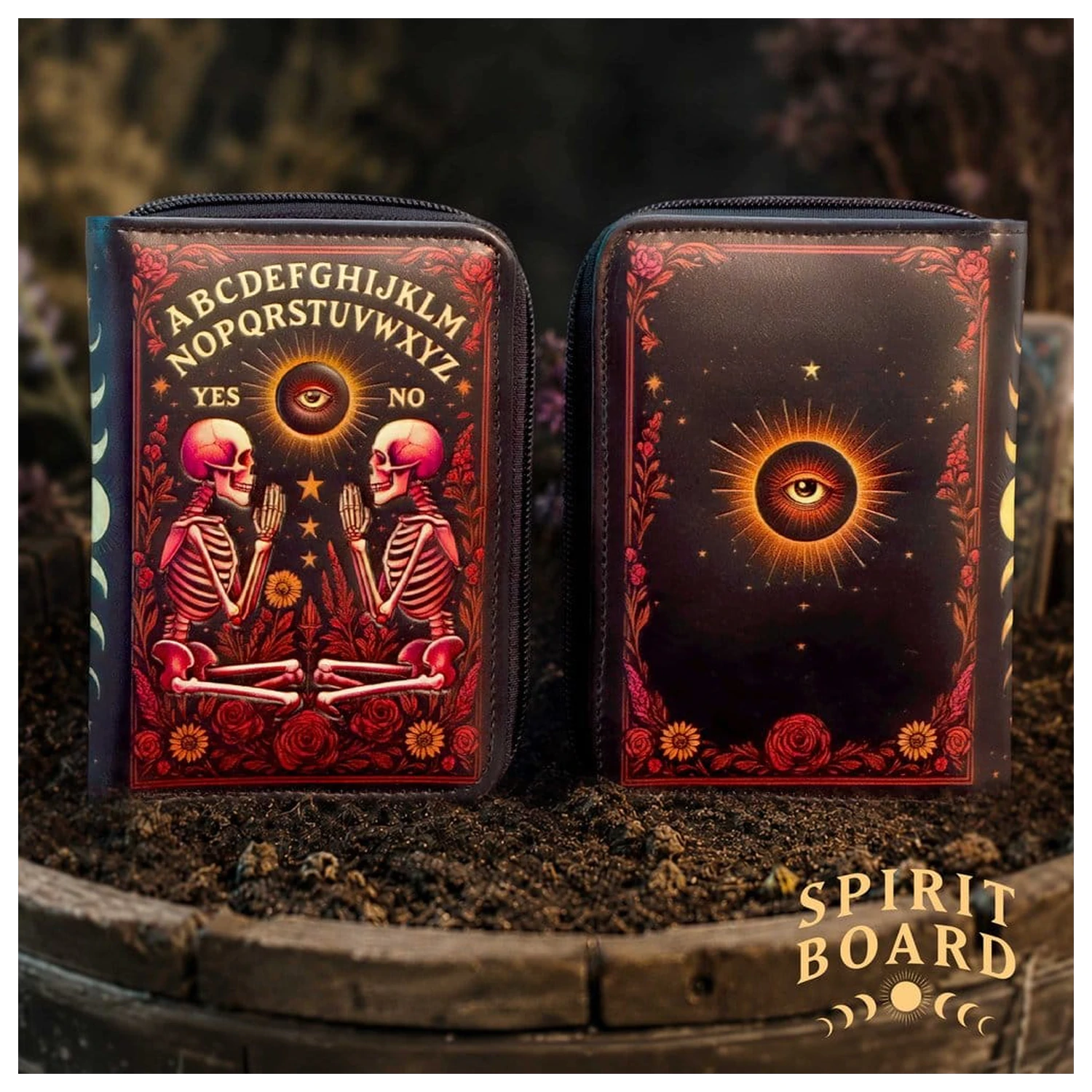 Spirit Board Embossed Peňaženka Bloom 13 cm produktová fotografia