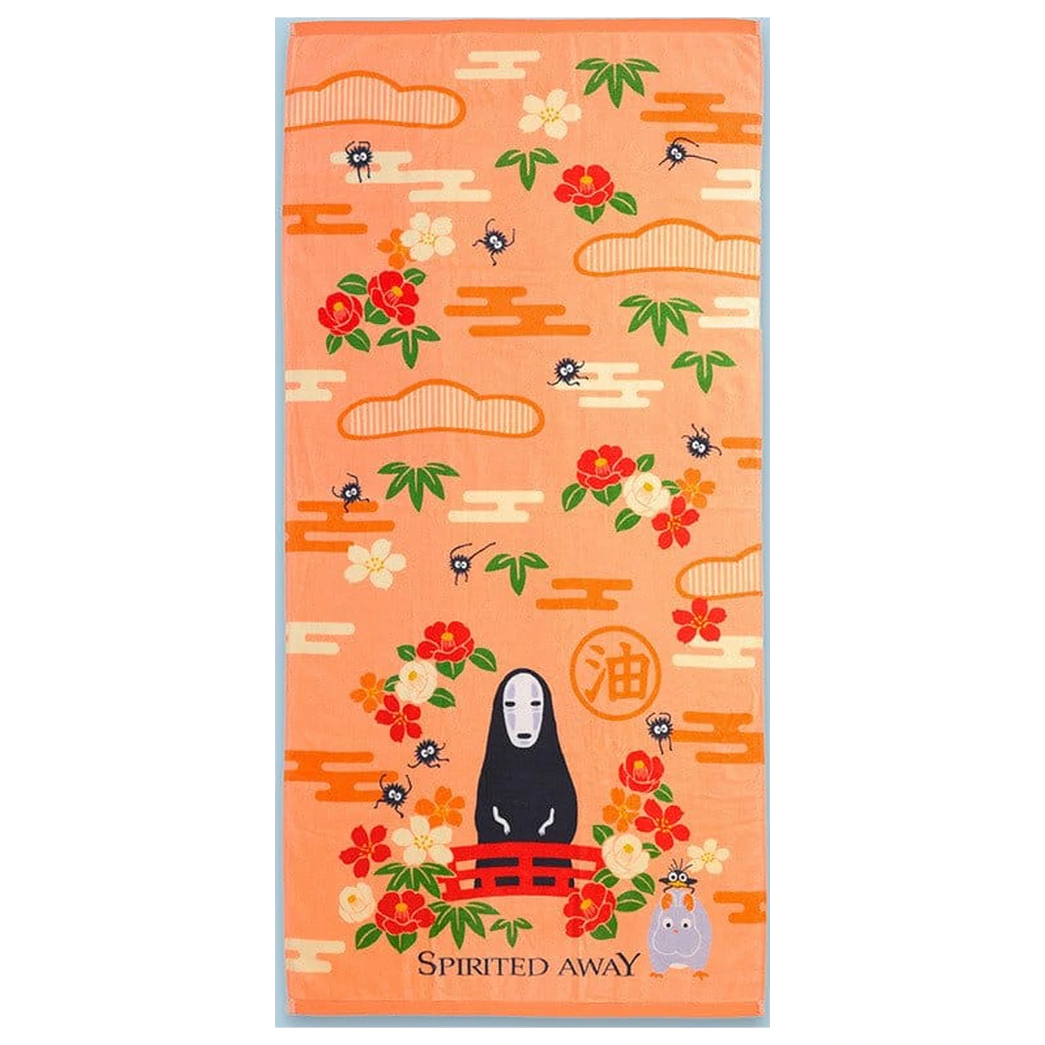 Spirited Away Uterák No Face & Flowers 70 x 140 cm produktová fotografia