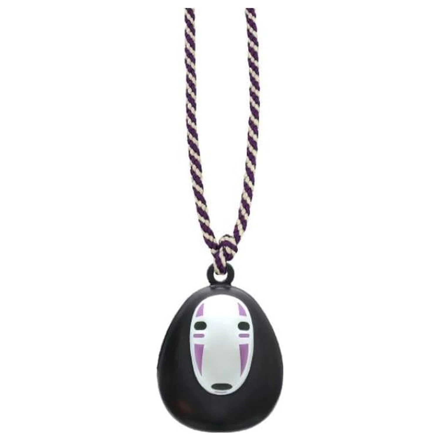 Spirited Away No Face Strap Bell Netsuke  produktová fotografia