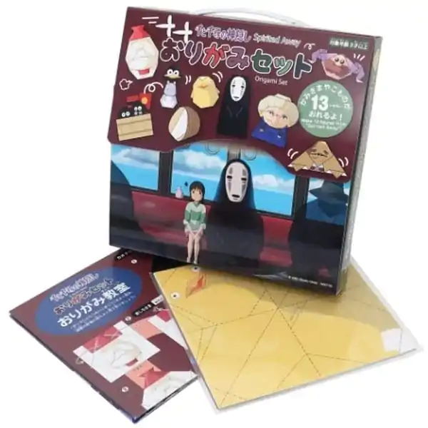 Spirited Away Papierové modely Origami produktová fotografia