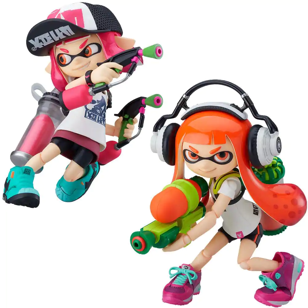 Splatoon/Splatoon 2 Figma Akčná Figúrka Splatoon Girl DX Edition 10 cm produktová fotografia