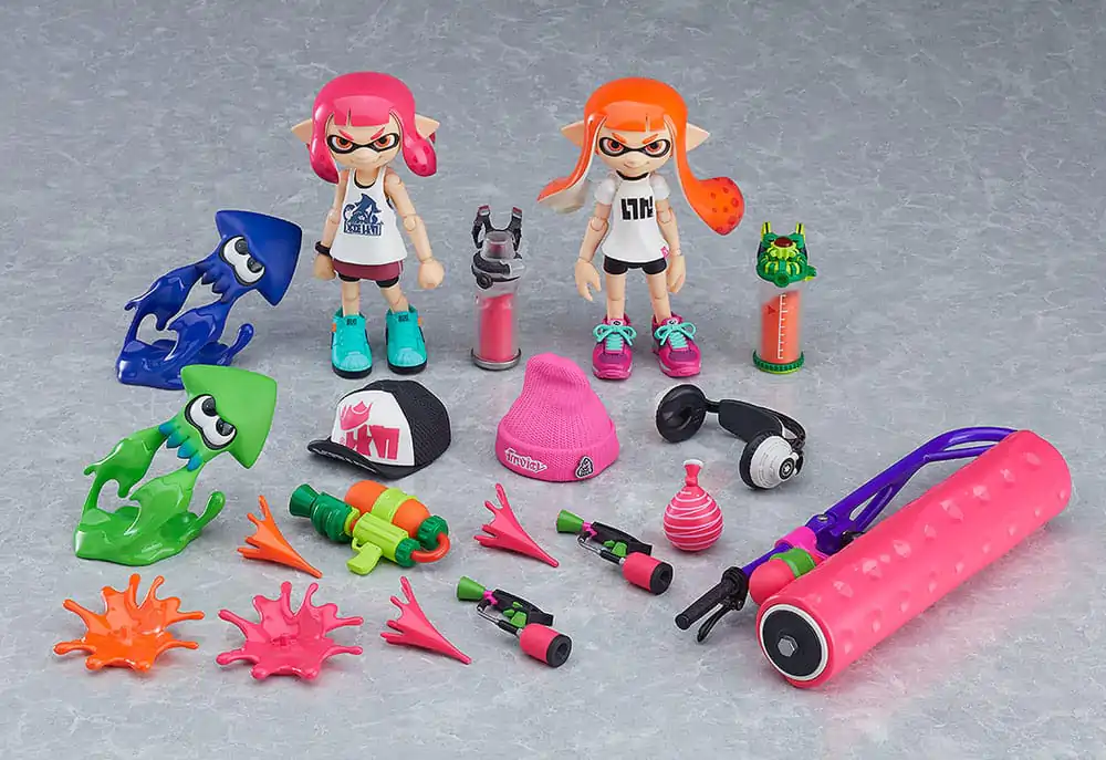 Splatoon/Splatoon 2 Figma Akčná Figúrka Splatoon Girl DX Edition 10 cm produktová fotografia