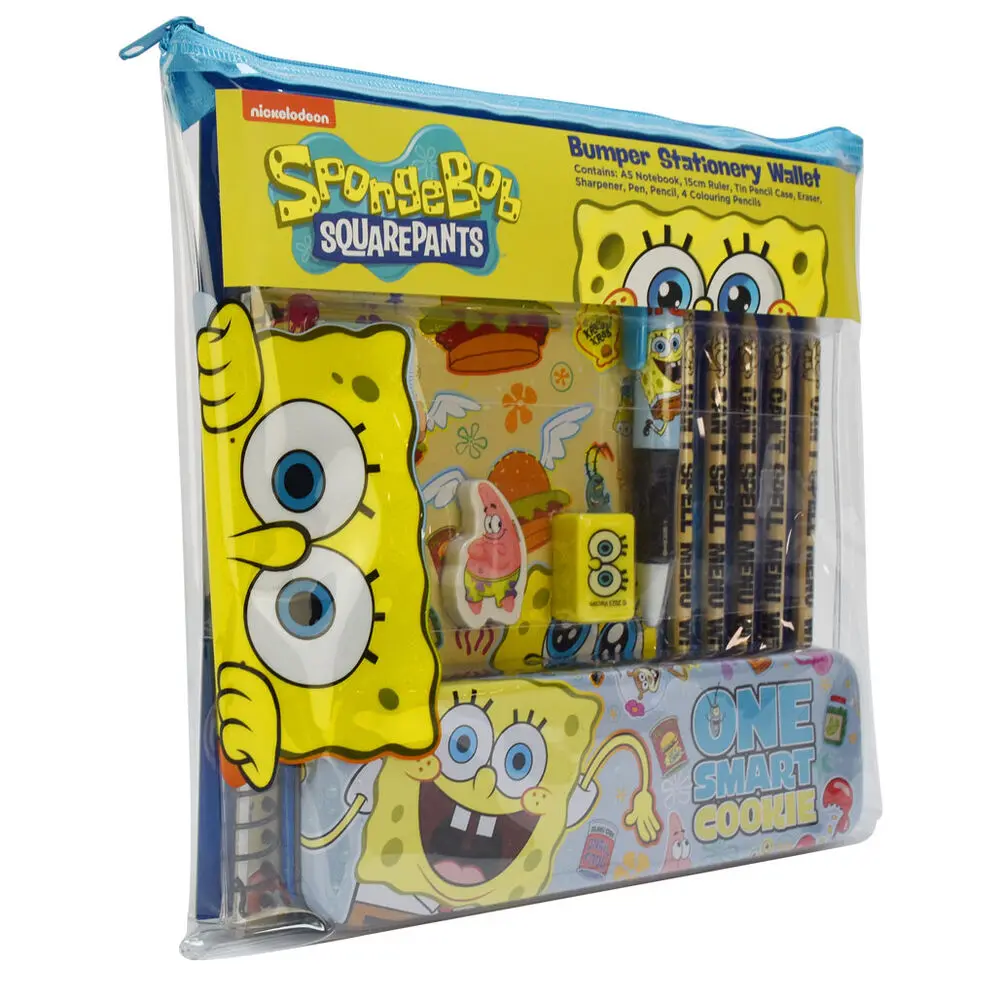 Sponge Bob kancelárska súprava produktová fotografia