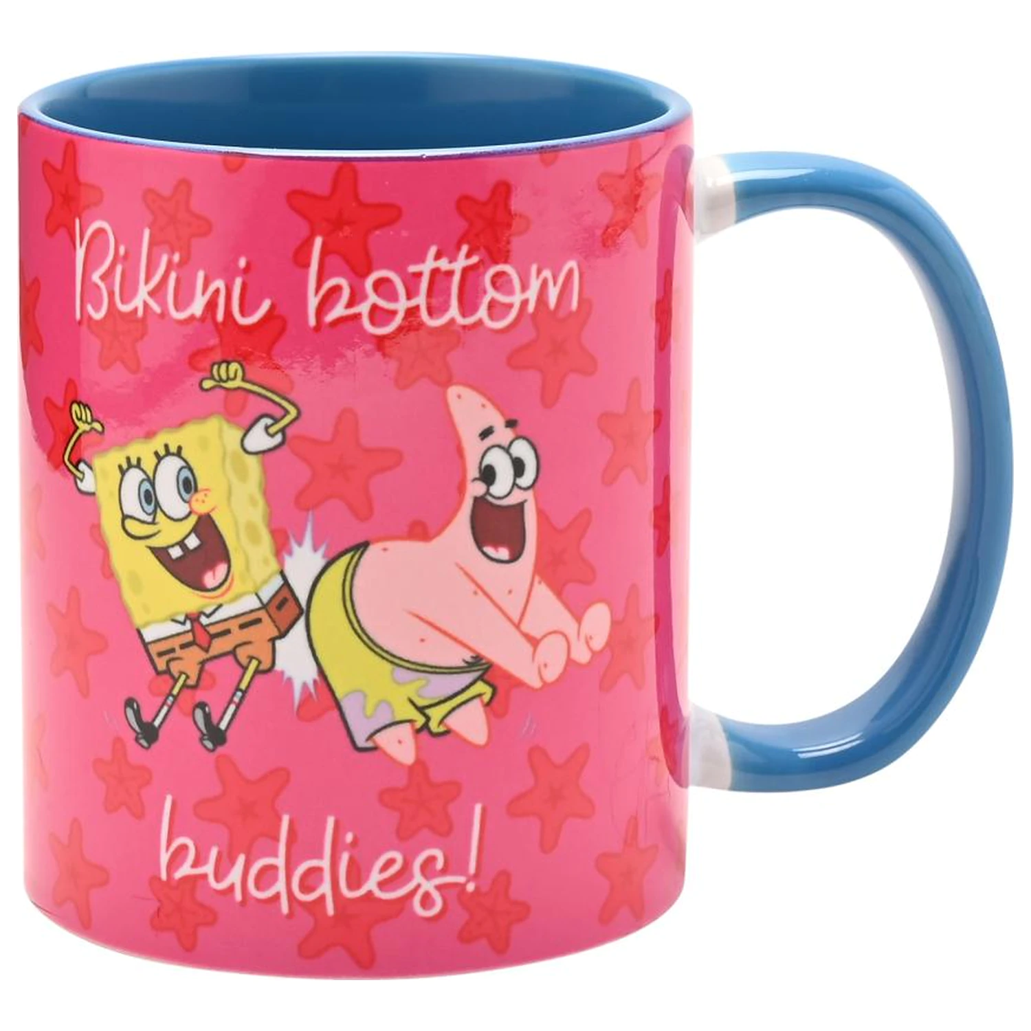 SpongeBob Bikini Bottom Buddies vnútorný farebný hrnček 325ml produktová fotografia