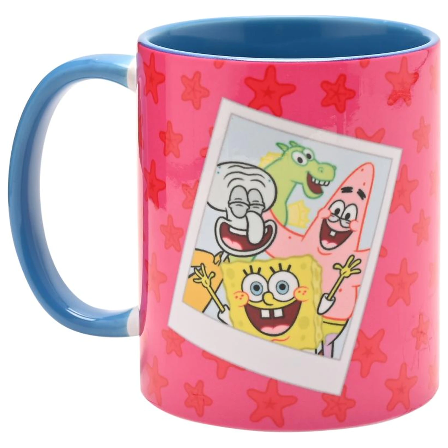 SpongeBob Bikini Bottom Buddies vnútorný farebný hrnček 325ml produktová fotografia