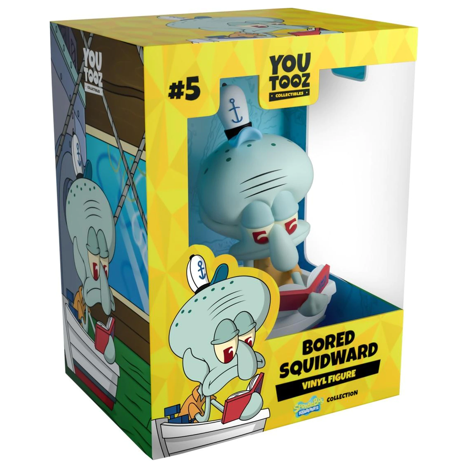 SpongeBob Bored Squidward figúrka 11 cm produktová fotografia