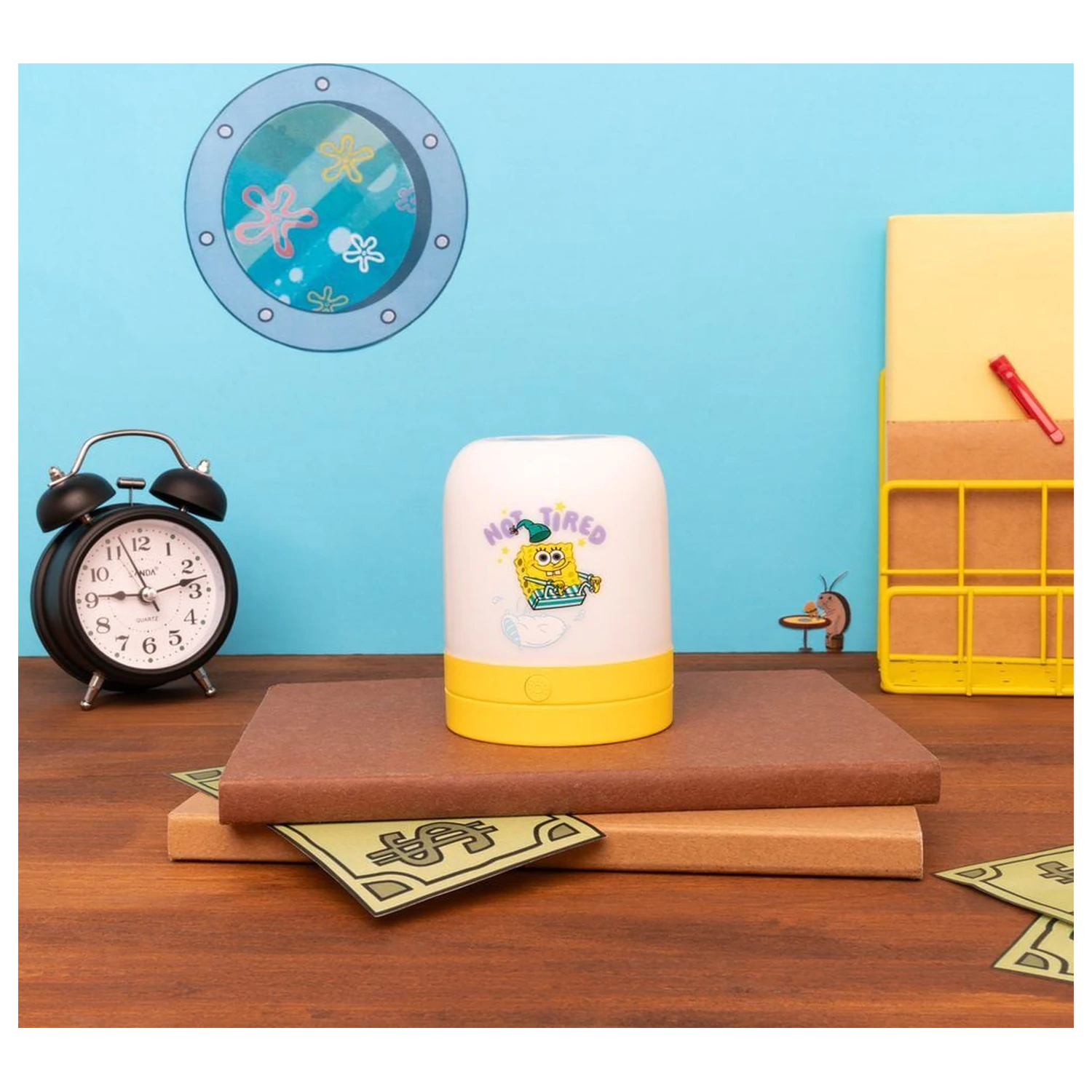 SpongeBob ambientná lampa produktová fotografia