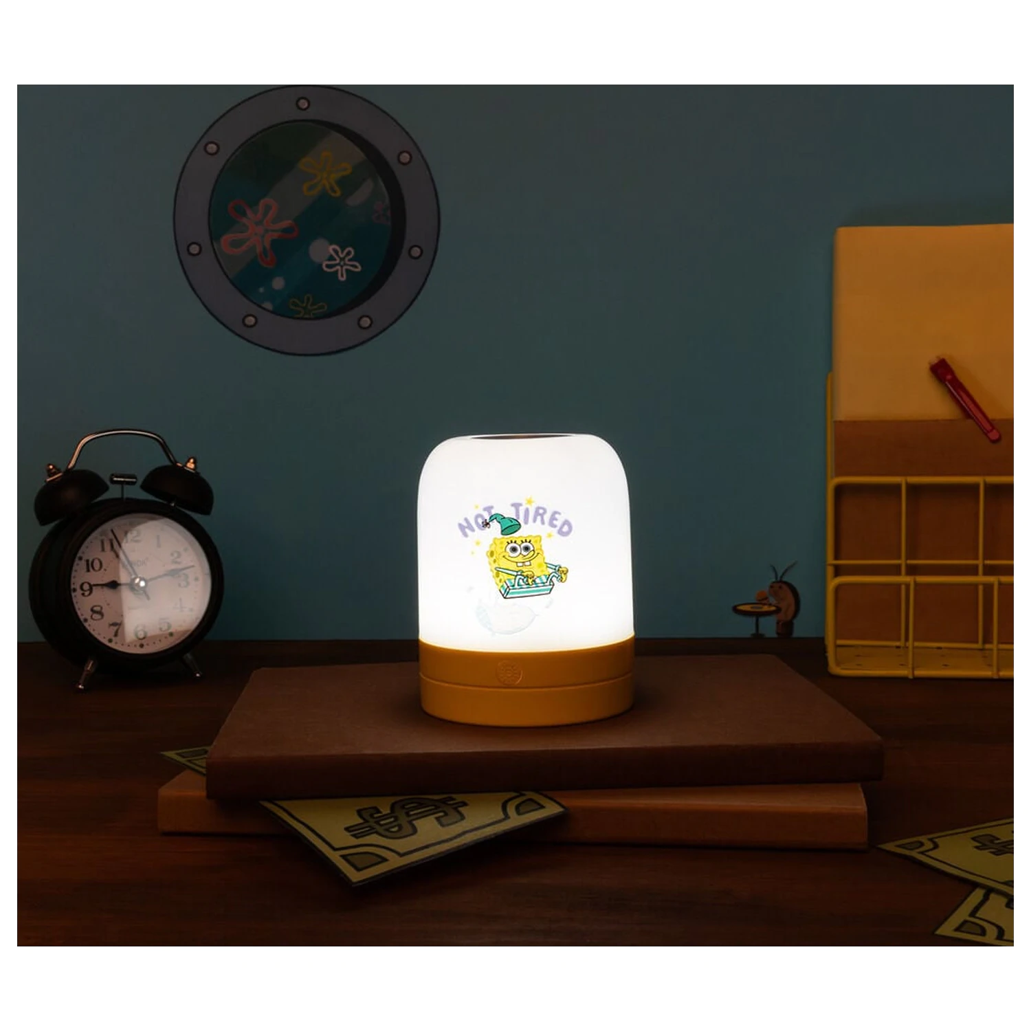 SpongeBob ambientná lampa produktová fotografia
