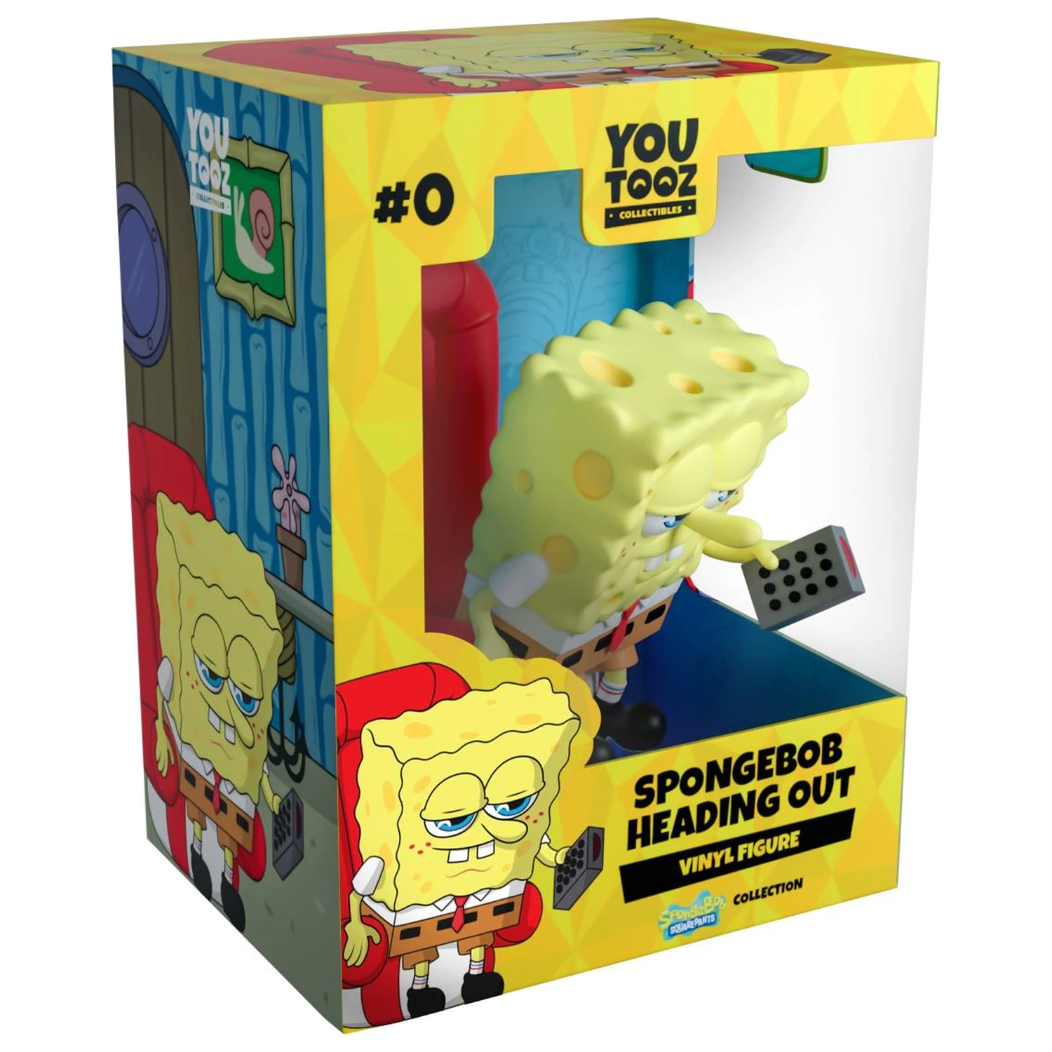 SpongeBob Heading Out - Figúrka 8cm produktová fotografia