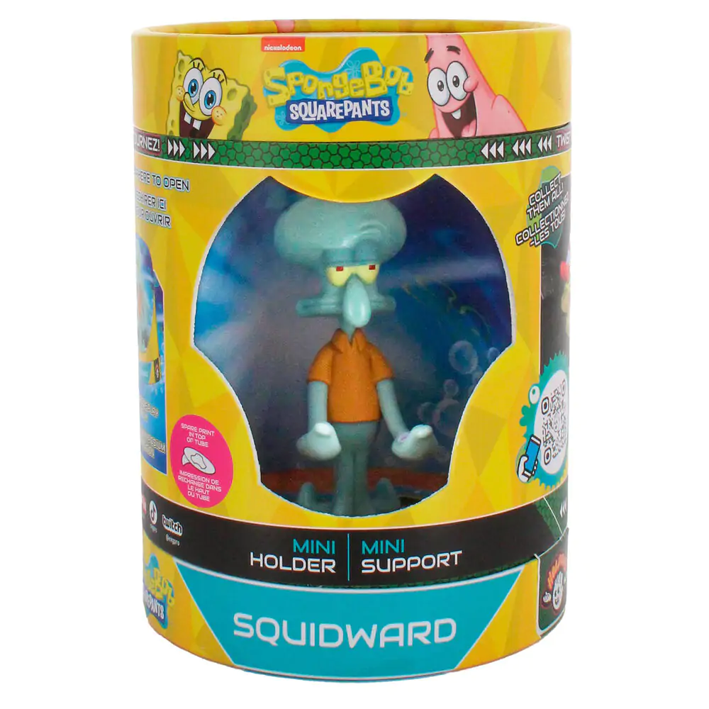 SpongeBob Holdems Mini Držiak Squidward 10 cm produktová fotografia