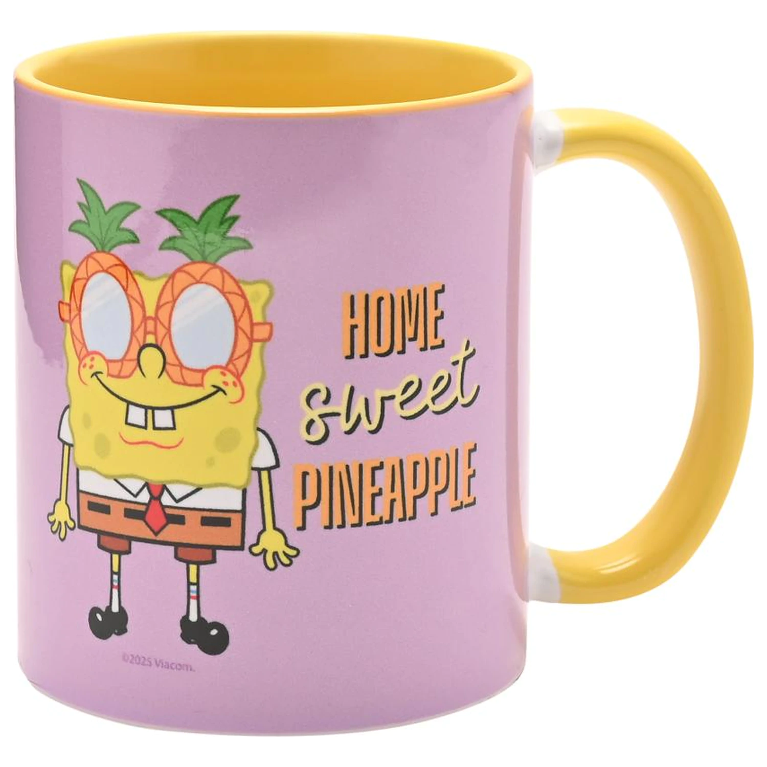 SpongeBob Home Sweet Pineapple vnútorne farebný hrnček 325 ml produktová fotografia