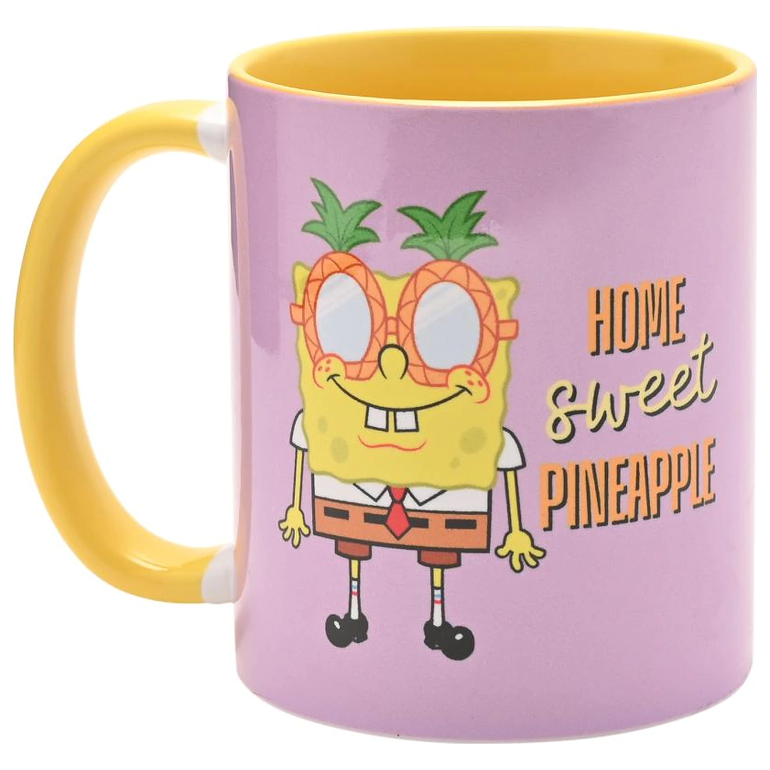 SpongeBob Home Sweet Pineapple vnútorne farebný hrnček 325 ml produktová fotografia