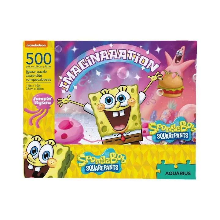 SpongeBob Jigsaw Puzzle Imaginaaation (500 pieces) termékfotó