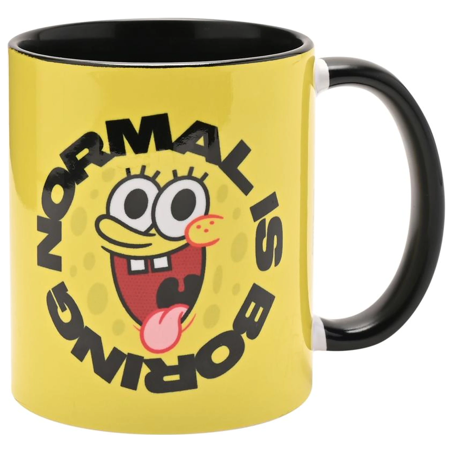 SpongeBob Normal is Boring Inner Colored hrnček 325 ml produktová fotografia