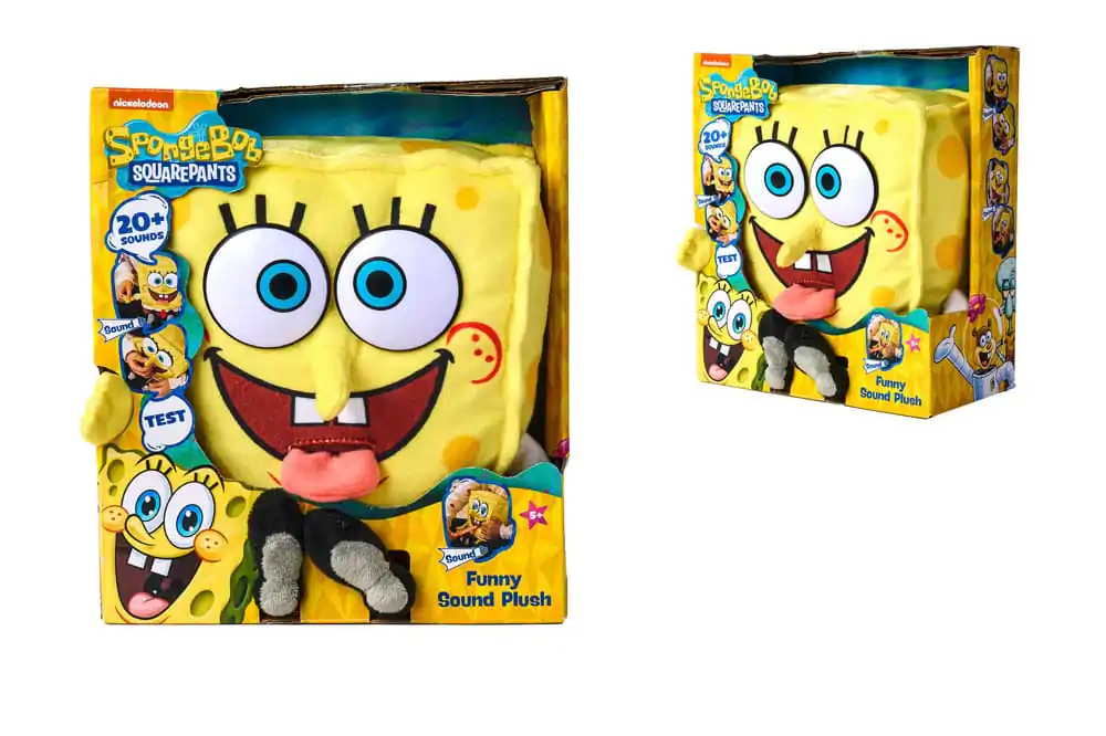 SpongeBob plyšová hračka so zvukom 30cm produktová fotografia