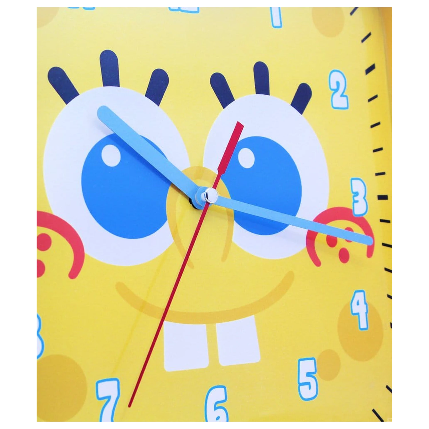 Spongebob Nástenné hodiny štvorcový Spongebob produktová fotografia