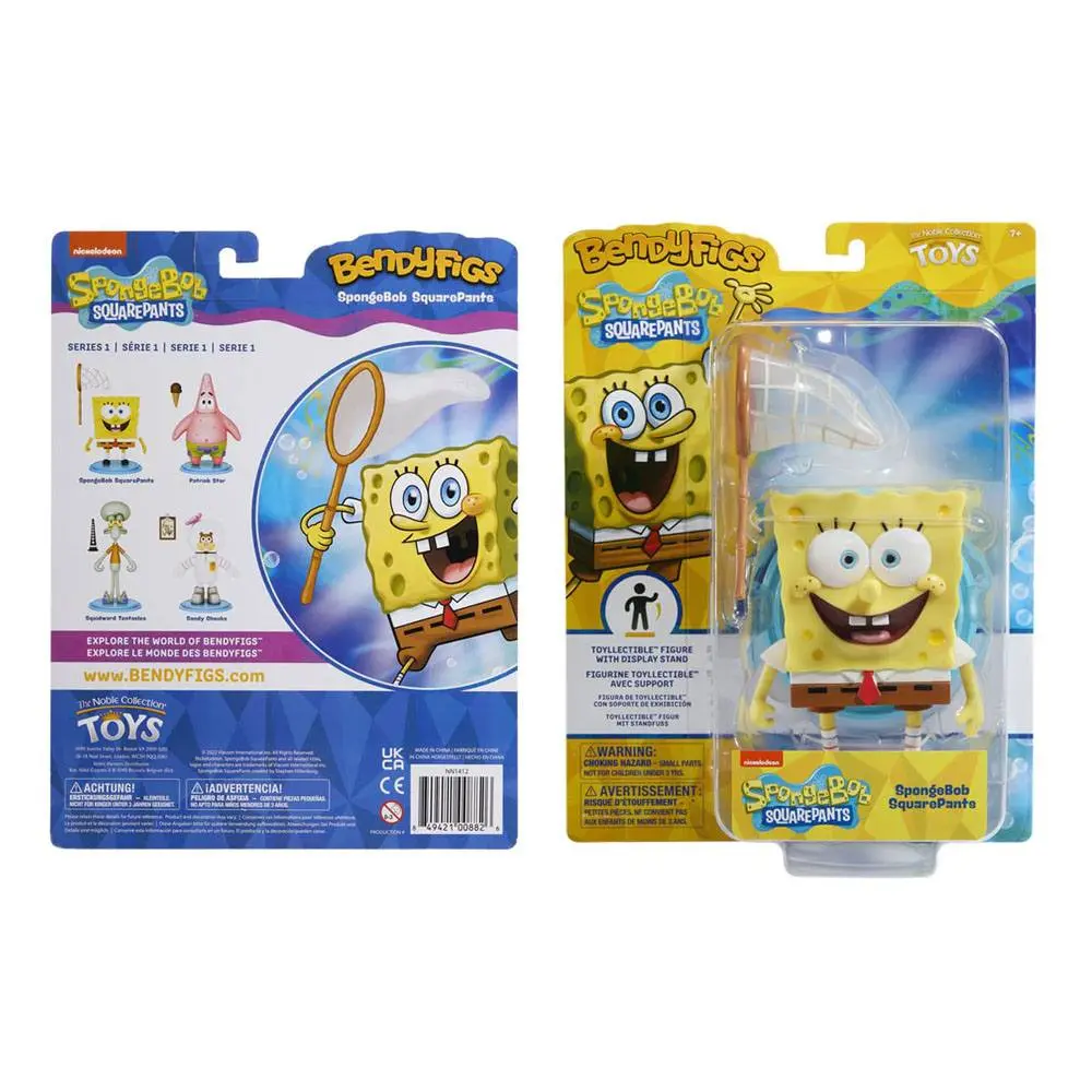 SpongeBob SquarePants Bendyfigs Ohýbateľná figúrka Spongebob 12 cm termékfotó