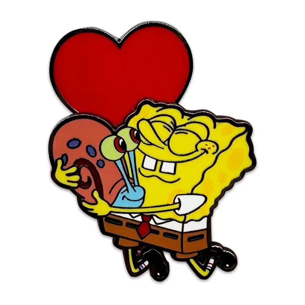 SpongeBob SquarePants Bobble Pin Odznak Spongebob Heart 5 cm produktová fotografia