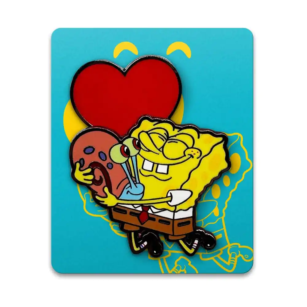 SpongeBob SquarePants Bobble Pin Odznak Spongebob Heart 5 cm produktová fotografia