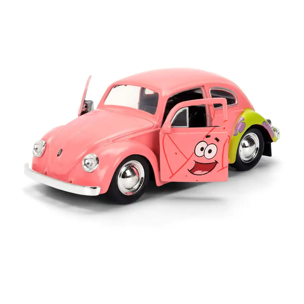 Spongebob Squarepants Diecast Model 1/32 1959 VW Beetle Patrick - Liaty model 1/32 produktová fotografia