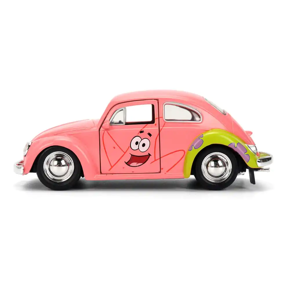 Spongebob Squarepants Diecast Model 1/32 1959 VW Beetle Patrick - Liaty model 1/32 produktová fotografia