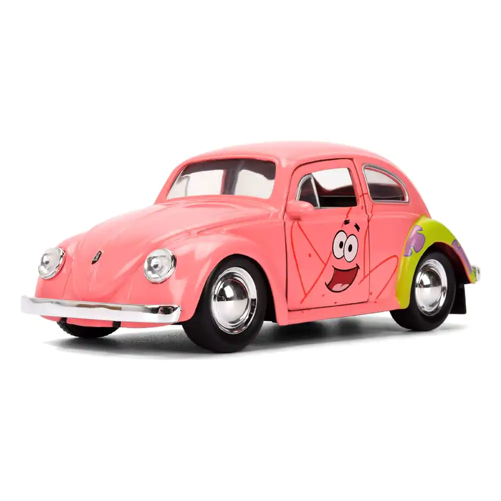 Spongebob Squarepants Diecast Model 1/32 1959 VW Beetle Patrick - Liaty model 1/32 produktová fotografia