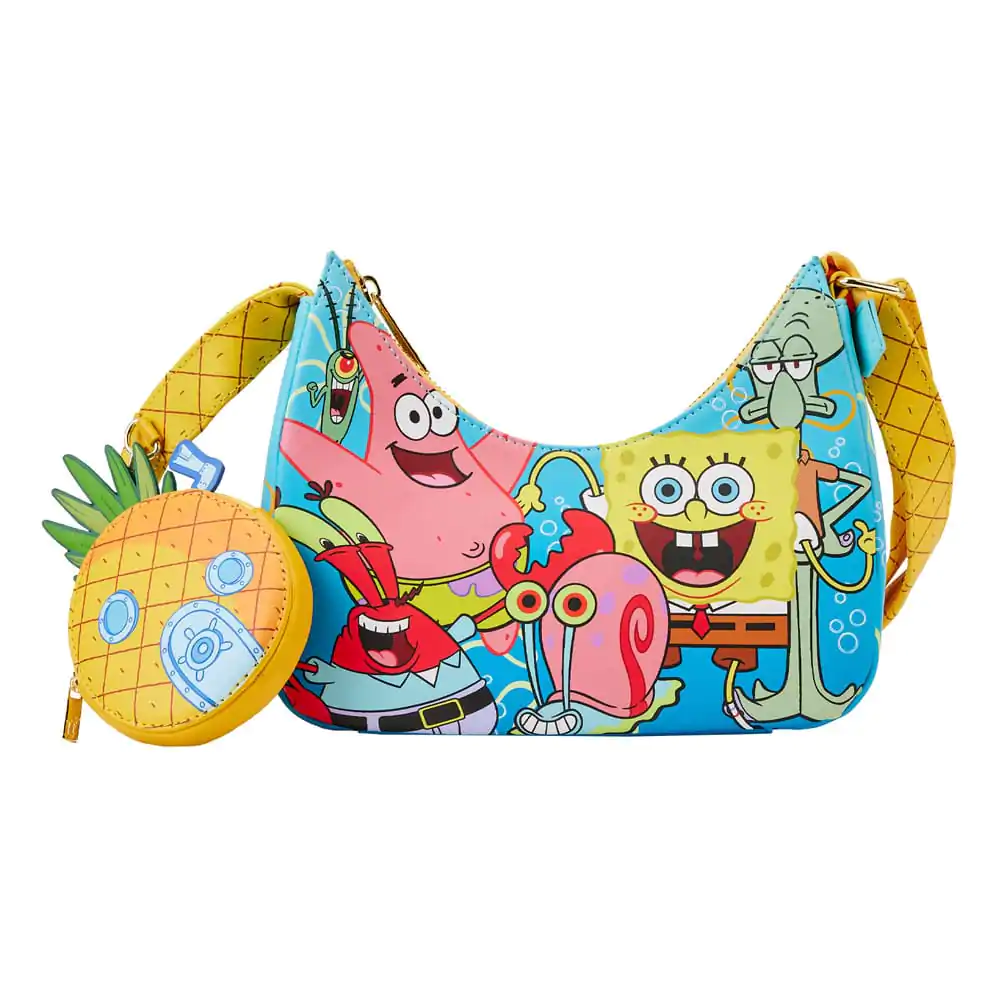 SpongeBob SquarePants by Loungefly Crossbody Group Shot (9.5 cm) termékfotó