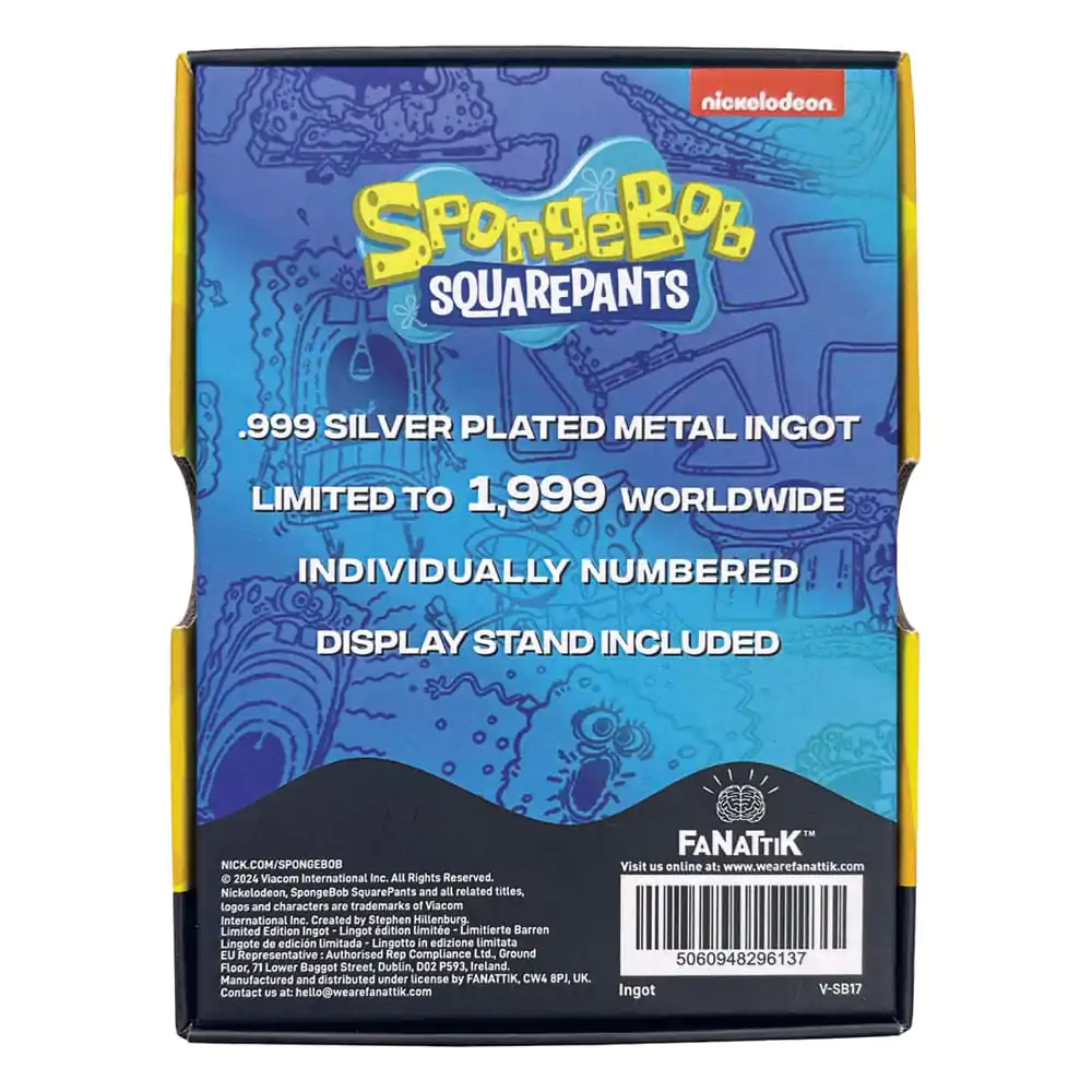 SpongeBob SquarePants Ingot 25th Anniversary Limited Edition termékfotó