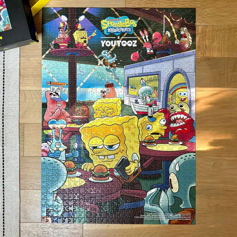 SpongeBob SquarePants Jigsaw Puzzle Krusty Krab (1000 dielikov) produktová fotografia