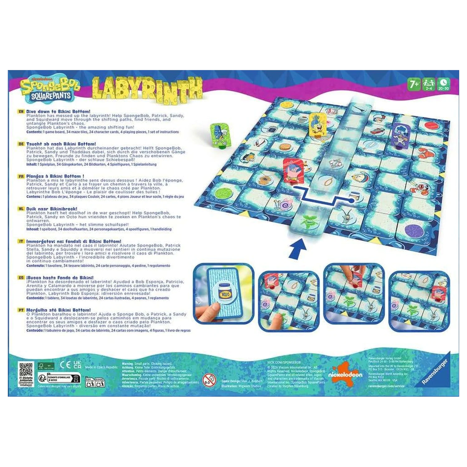 SpongeBob SquarePants Labyrint produktová fotografia