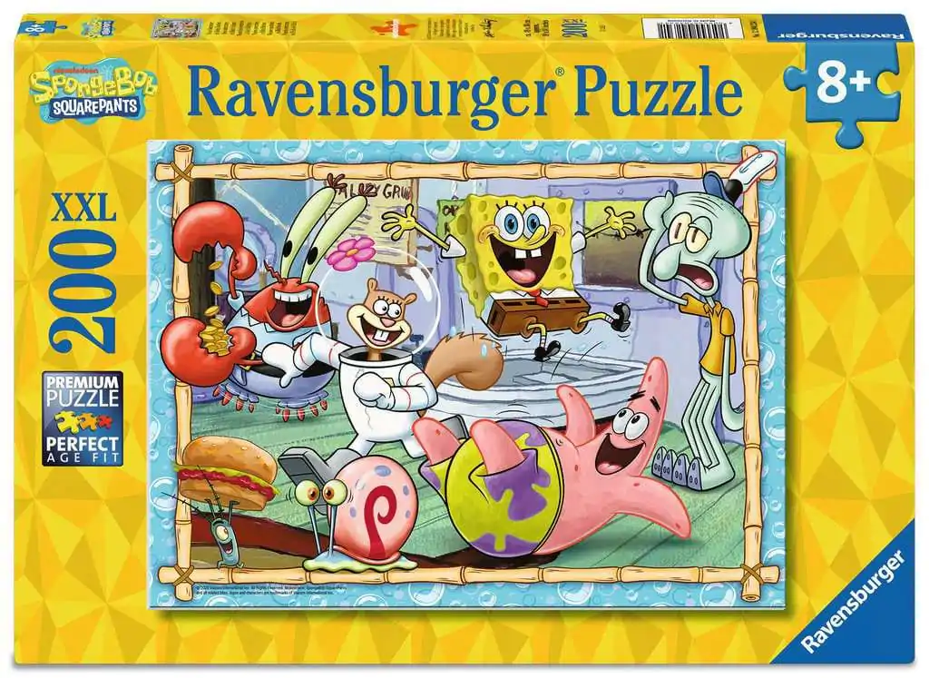 SpongeBob SquarePants Detské puzzle XXL New Adventures in Bikini Bottom (200 dielikov) produktová fotografia
