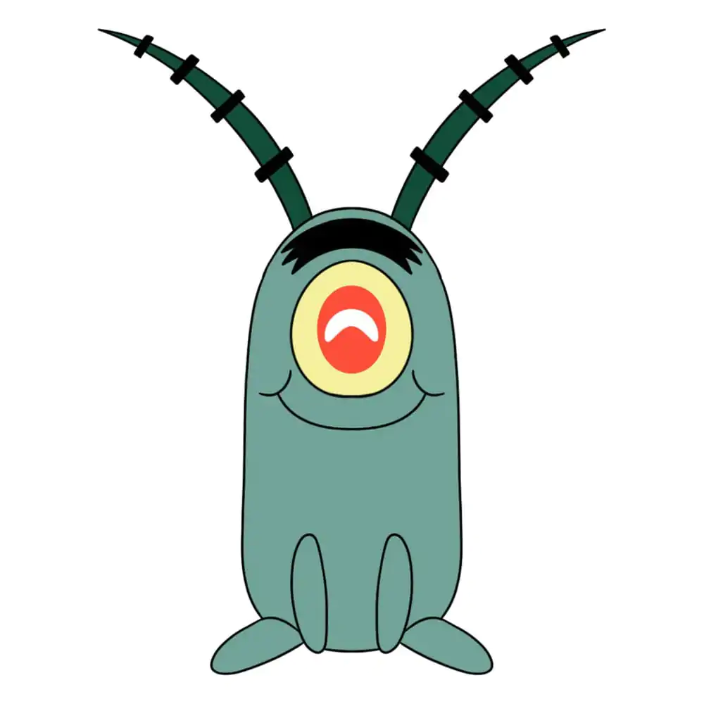 SpongeBob SquarePants Plyšová figúrka Plankton 22 cm produktová fotografia