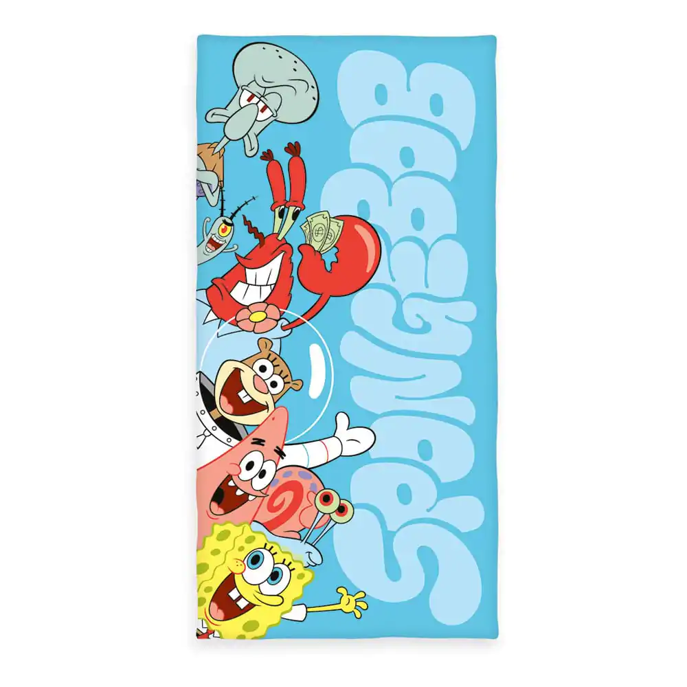 SpongeBob Squarepants velúrový uterák 75 x 150 cm produktová fotografia