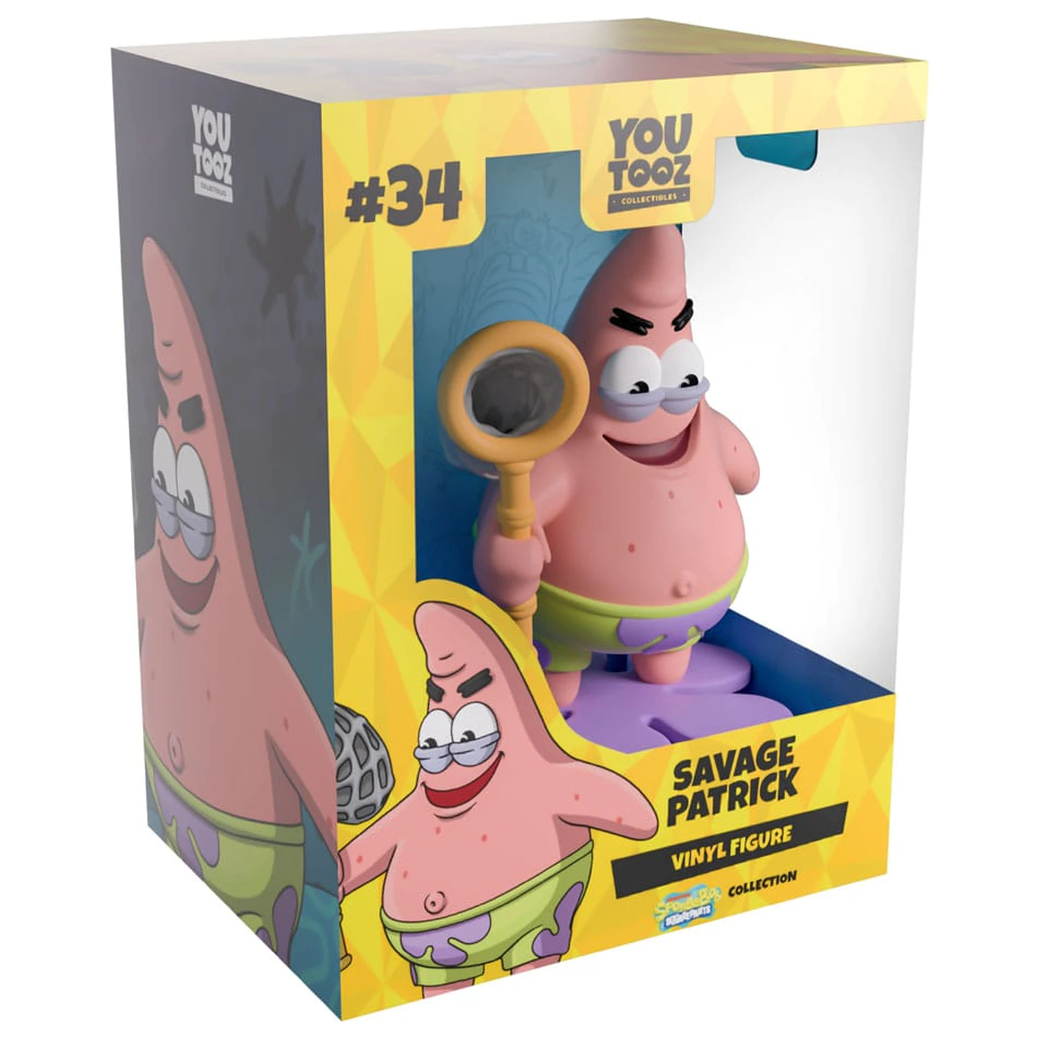 SpongeBob SquarePants Vinylová figúrka Savage Patrick 11 cm produktová fotografia