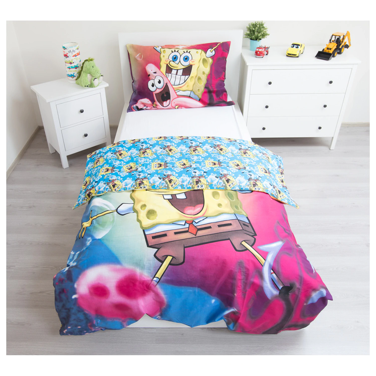 SpongeBob SquarePants Bikini Bottom Obliečka na perinu produktová fotografia