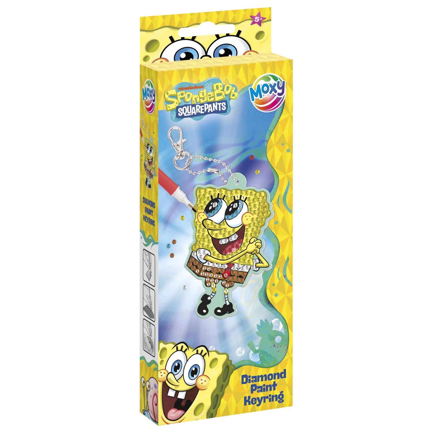 SpongeBob Smile Diamond prívesok na kľúče súprava na výrobu produktová fotografia