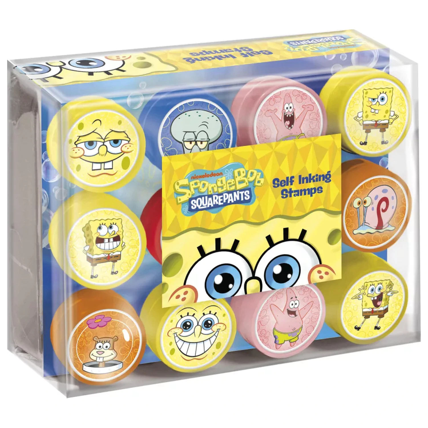 SpongeBob Smile Súprava pečiatok 12 ks produktová fotografia