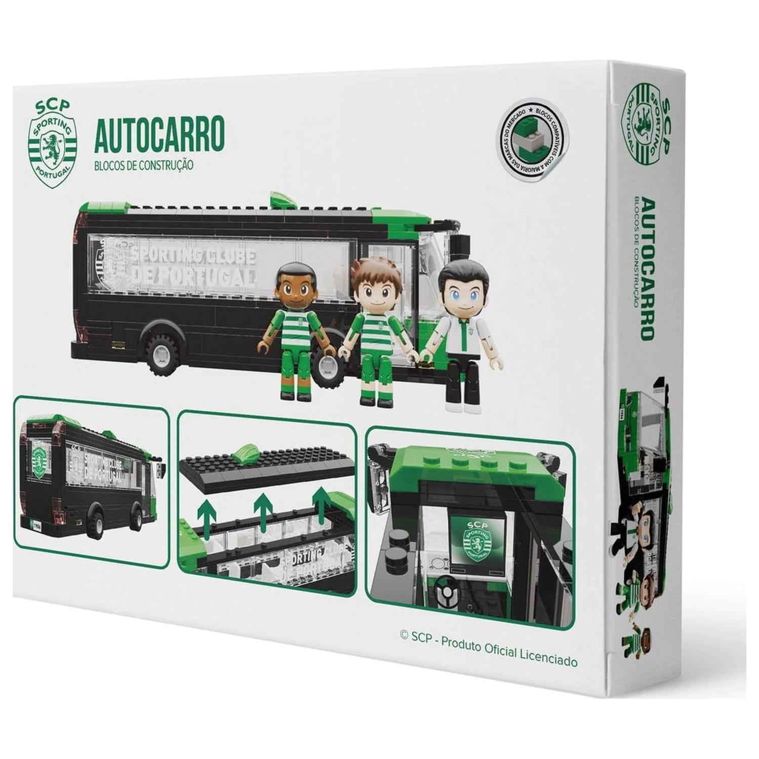 Sporting CP súprava autobusu s figúrkami 332 ks produktová fotografia