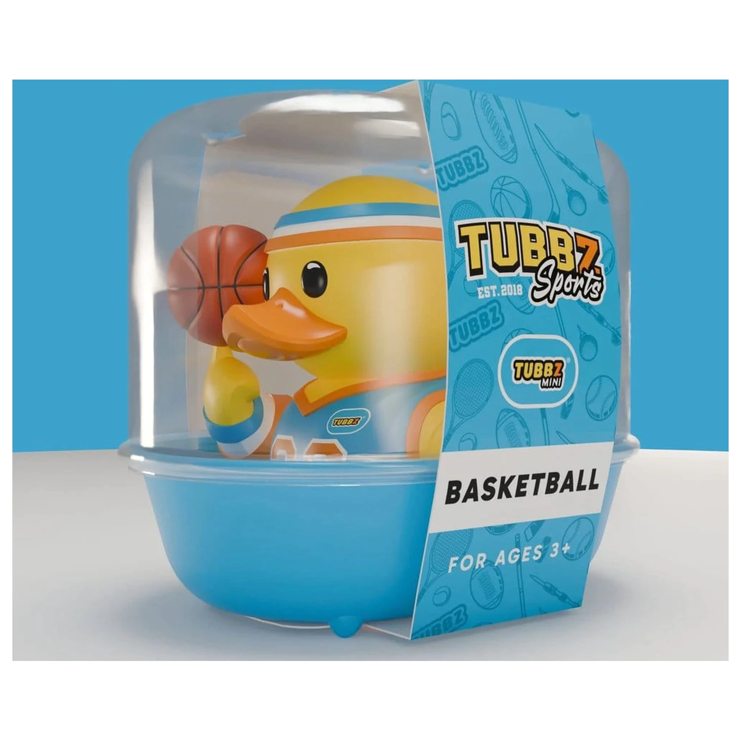 Sports Tubbz Mini PVC figúrka Basketbal 5 cm produktová fotografia